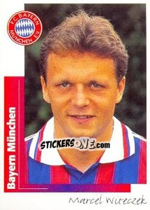 Sticker Marcel Witeczek - German Football Bundesliga 1995-1996 - Panini