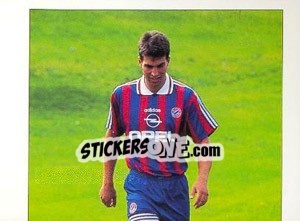 Sticker Marcus Babbel oben - German Football Bundesliga 1995-1996 - Panini