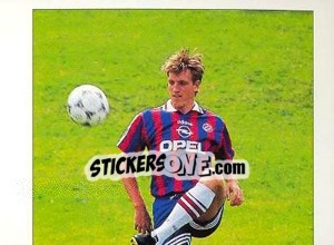 Sticker Andreas Herzog oben - German Football Bundesliga 1995-1996 - Panini