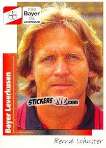 Sticker Bernd Schuster - German Football Bundesliga 1995-1996 - Panini