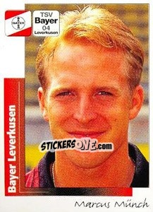 Sticker Markus Münch - German Football Bundesliga 1995-1996 - Panini