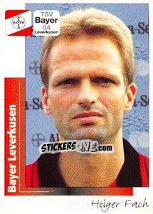 Figurina Holger Fach - German Football Bundesliga 1995-1996 - Panini