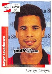Sticker Rodrigo Chagas - German Football Bundesliga 1995-1996 - Panini