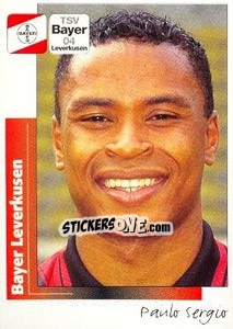 Sticker Paulo Sergio - German Football Bundesliga 1995-1996 - Panini