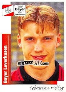 Cromo Sebastian Helbig - German Football Bundesliga 1995-1996 - Panini
