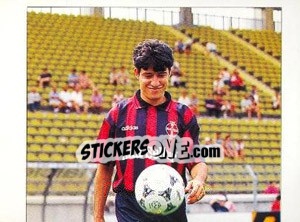 Sticker Ramon Hubner oben - German Football Bundesliga 1995-1996 - Panini