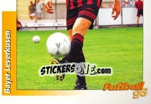 Sticker Bernd Schuster unten - German Football Bundesliga 1995-1996 - Panini