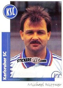 Sticker Michael Wittner - German Football Bundesliga 1995-1996 - Panini