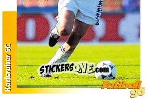 Sticker Slaven Bilic unten - German Football Bundesliga 1995-1996 - Panini