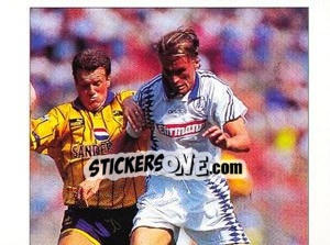 Sticker Manfred Bender oben - German Football Bundesliga 1995-1996 - Panini