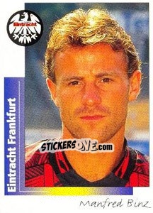 Cromo Manfred Binz - German Football Bundesliga 1995-1996 - Panini