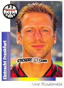 Cromo Uwe Bindewald - German Football Bundesliga 1995-1996 - Panini
