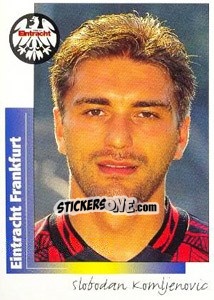 Figurina Slobodan Komljenovic - German Football Bundesliga 1995-1996 - Panini