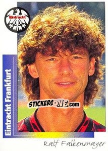 Cromo Ralf Falkenmayer - German Football Bundesliga 1995-1996 - Panini