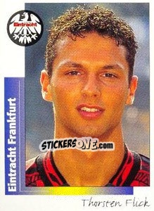 Sticker Thorsten Flick - German Football Bundesliga 1995-1996 - Panini