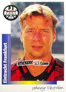 Cromo Johnny Ekström - German Football Bundesliga 1995-1996 - Panini