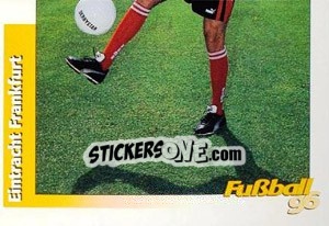 Sticker Ralf Weber unten - German Football Bundesliga 1995-1996 - Panini