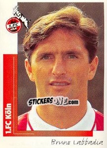 Sticker Bruno Labbadia - German Football Bundesliga 1995-1996 - Panini