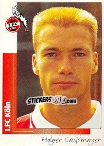 Sticker Holger Gaißmayer - German Football Bundesliga 1995-1996 - Panini