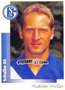 Cromo Andreas Müller - German Football Bundesliga 1995-1996 - Panini