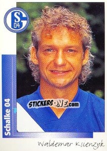 Cromo Waldemar Ksienzyk - German Football Bundesliga 1995-1996 - Panini