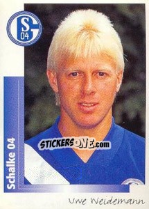 Sticker Uwe Weidemann - German Football Bundesliga 1995-1996 - Panini