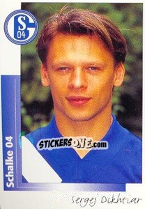 Figurina Sergej Dikhtiar - German Football Bundesliga 1995-1996 - Panini