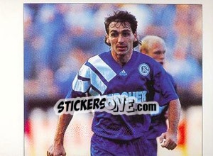 Sticker Jiri Nemec oben - German Football Bundesliga 1995-1996 - Panini