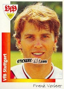 Cromo Frank Verlaat - German Football Bundesliga 1995-1996 - Panini