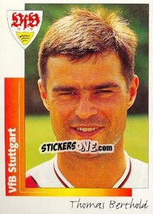 Sticker Thomas Berthold - German Football Bundesliga 1995-1996 n. 310 - Panini
