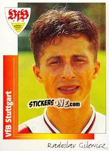 Sticker Radoslav Gilewicz - German Football Bundesliga 1995-1996 n. 312 - Panini