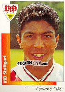 Sticker Giovane Elber - German Football Bundesliga 1995-1996 n. 316 - Panini