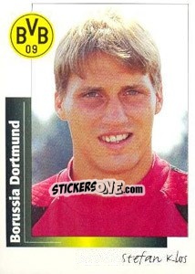 Sticker Stefan Klos - German Football Bundesliga 1995-1996 - Panini
