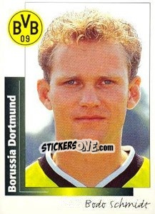 Cromo Bodo Schmidt - German Football Bundesliga 1995-1996 - Panini