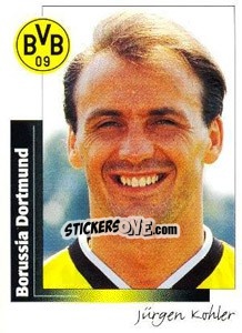 Sticker Jürgen Kohler - German Football Bundesliga 1995-1996 - Panini