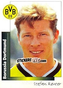 Sticker Stefan Reuter - German Football Bundesliga 1995-1996 - Panini