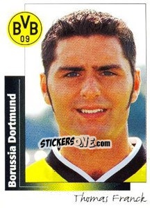 Sticker Thomas Franck - German Football Bundesliga 1995-1996 - Panini