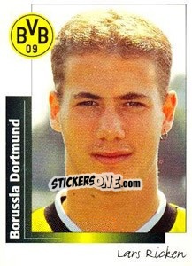 Cromo Lars Ricken - German Football Bundesliga 1995-1996 - Panini