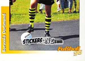 Sticker Michael Zorc unten - German Football Bundesliga 1995-1996 n. 25 - Panini
