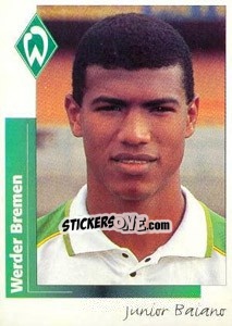 Figurina Junior Baiano - German Football Bundesliga 1995-1996 - Panini