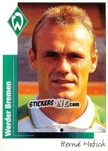 Cromo Bernd Hobsch - German Football Bundesliga 1995-1996 - Panini