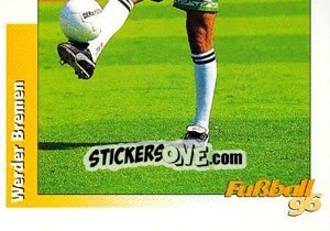 Sticker Hany Ramzy unten - German Football Bundesliga 1995-1996 - Panini