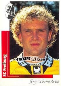 Sticker Jörg Schmadtke - German Football Bundesliga 1995-1996 - Panini