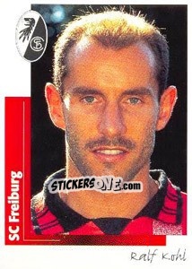 Sticker Ralf Kohl - German Football Bundesliga 1995-1996 - Panini