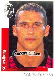 Figurina Axel Sundermann - German Football Bundesliga 1995-1996 - Panini