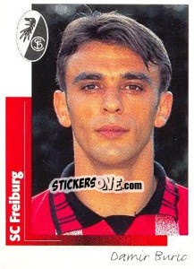 Sticker Damir Buric - German Football Bundesliga 1995-1996 - Panini