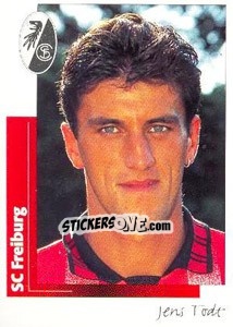 Cromo Jens Todt - German Football Bundesliga 1995-1996 - Panini