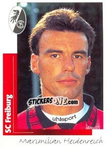 Cromo Maximilian Heidenreich - German Football Bundesliga 1995-1996 - Panini
