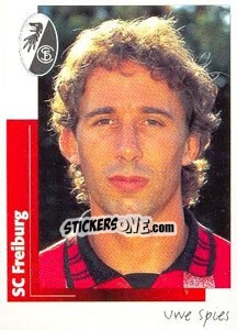 Cromo Uwe Spies - German Football Bundesliga 1995-1996 - Panini