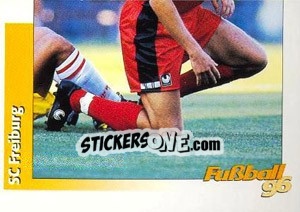 Sticker Jörg Heinrich unten - German Football Bundesliga 1995-1996 - Panini